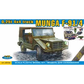 MUNGA F91/4 0.25t 4x4 truck avec REMORQUE 1/4 tonne - VERSION FRANCAISE