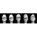 German Heads Mountain troop caps 