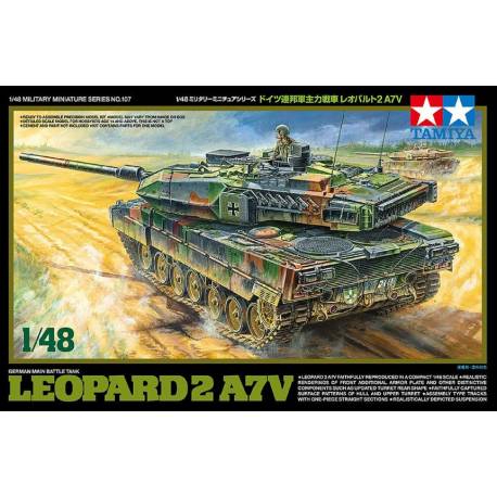 Leopard 2 A7V German Main Battle Tank