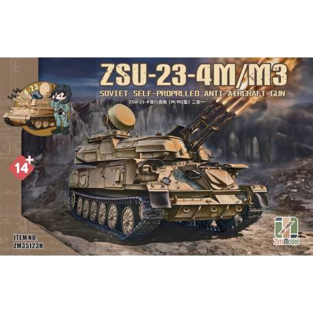 ZSU-23-4 M/M3 Soviet Self-Propelled Anti-Aircraft Gun