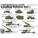 USA Korean War and WWII Landing Vehicle Set 2