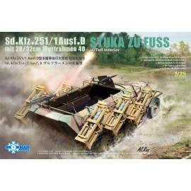 Sd.Kfz. 251/1 Ausf.D 28/32cm Wurfrahmen 40 Stuka zu Fuss