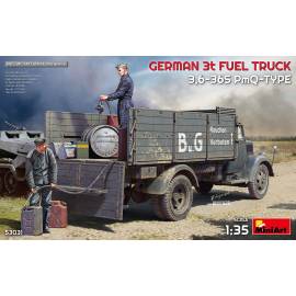 GERMAN 3t FUEL TRUCK 3,6-36S PmQ-TYPE