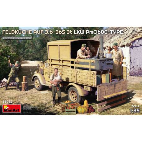 FELDKÜCHE AUF 3,6-36S 3t LKW PmQ600-TYPE
