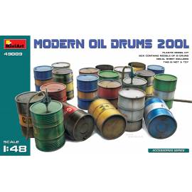 MODERN OIL DRUMS 200L
