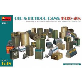 OIL & PETROL CANS 1930-40s