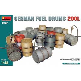 GERMAN FUEL DRUMS 200L