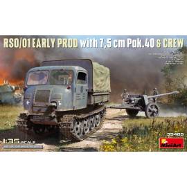 RSO/01 EARLY PROD with 7,5 cm Pak.40 & CREW