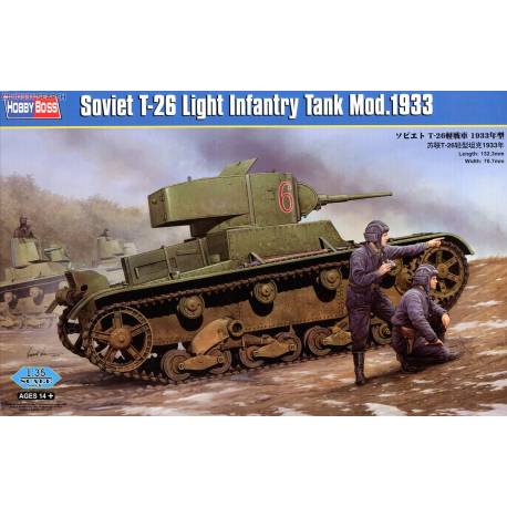 SOVIET T-26 LIGHT INFANTRY TANK MOD.1933 
