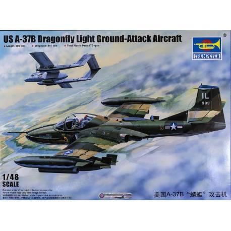 US A-37B Dragonfly Light Ground-Attack