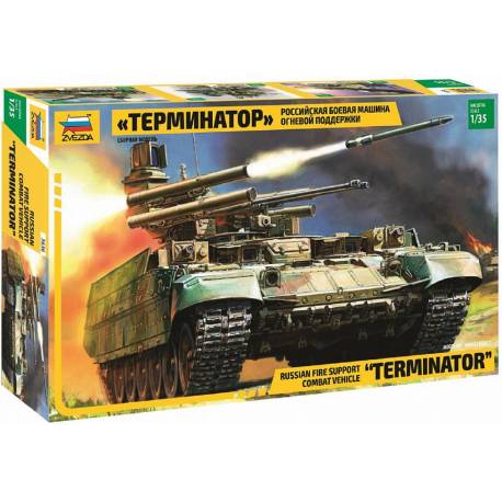 Maquette char BMPT Terminator RUSSIAN Fire Support Combat Véhicule|ZVEZDA|3636|1:35