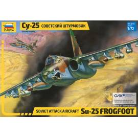 Maquette avion Soviet Attack Aircraft Sukhoi Su-25 Frogfoot|ZVEZDA|7227|1:72