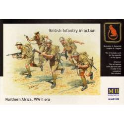 Hand –to-hand fight, British and German Infantry. Battles in north Africa. WWII era. Kit 1