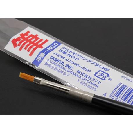 PINCEAU PLAT "HIGH FINISH" N°0 