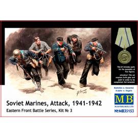 Soviet Marines, Attack, 1941-1942. Eastern Front Battle Series, Kit No. 3