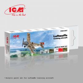 Acrylic paint set for Luftwaffe training aircraft