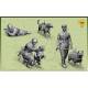 Maquette figurine Chasseurs de chars soviétiques avec chien|ZVEZDA|3611|1:35