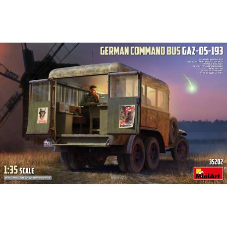 GERMAN COMMAND BUS GAZ-05-193