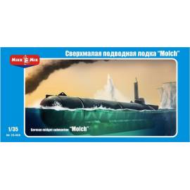 German midget submarine 'Molch' 