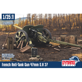 French Anti-Tank Gun 47mm S.A 37