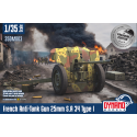 French Anti-Tank Gun 25mm S.A 34 Type I Premium Edition