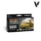 SET DE PEINTURE WWII GERMAN ARMOUR| 6X17ml | VALLEJO | 70205