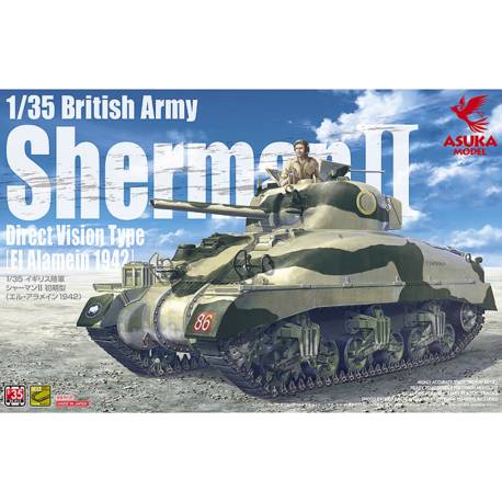 British Army Sherman 2 Direct Vision Type (El Alamein 1942) 