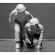 US and German paratroopers, the South of Europe, 1944 
