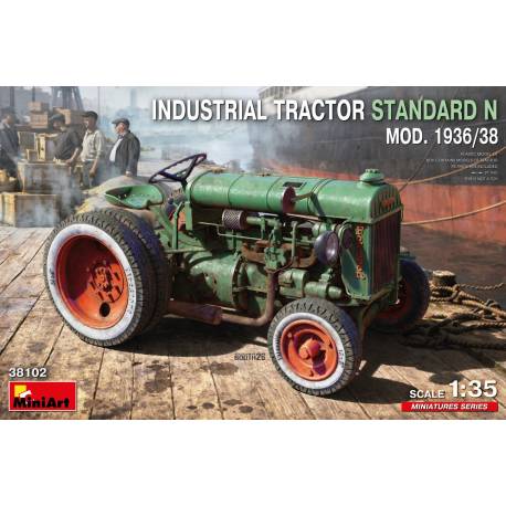 INDUSTRIAL TRACTOR STANDARD N MOD. 1936/38