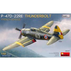 P-47D-22RE THUNDERBOLT FRENCH SERVICE BASIC KIT