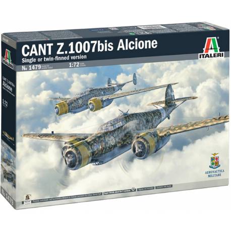 Cant Z.1007bis Alcione single or twin finned version