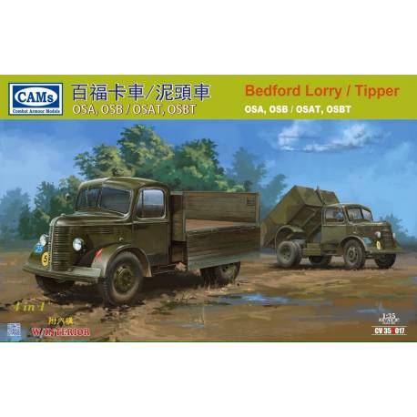 Bedford Lorry / Tipper OSA, OSB / OSAT, OSBT (4 in 1)
