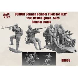 German Bomber Pilots for He111 (5pcs) Combat Status