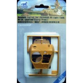 Revised turret for for CB35069 US Light Tank M-24 'Chaffee' (Early Prod.)