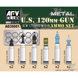 U.S. 120mm Gun AMMO Set