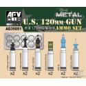 U.S. 120mm Gun AMMO Set