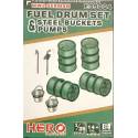 WWII German Fuel Drum Set