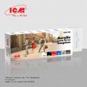 Acrylic paint set for Gangsters