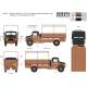 Bedford OYD Truck 3t 4x2 GS (Metal Cargo Body)