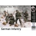German Infantry Bastogne, 1944, WWII era