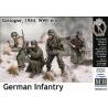 German Infantry Bastogne, 1944, WWII era