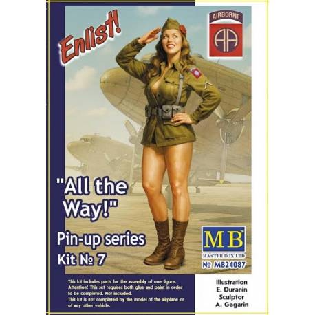"All the Way!" Pin-Up series Kit No. 7