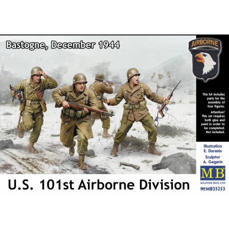 U.S. 101st Airborne Division. Bastogne, December 1944