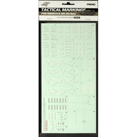 TACTICAL MARKINGS FOR MERKAVA MK.3D/BAZ 