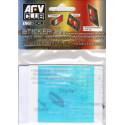 STICKER FOR SIMULATING ANTI REFLECTION COATING LENS,SUITABLE FOR LEOPARD 