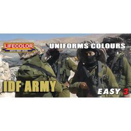 Uniforms colours IDF Army 