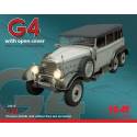 G4 with open cover WWII German Personnel Car