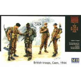 British Troops Caen 1944 