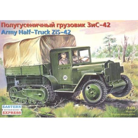 ZiS-42 Soviet WW2 Army Half-Truck 