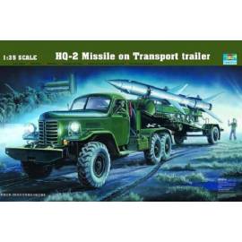 HQ-2 Missile on transport trailer